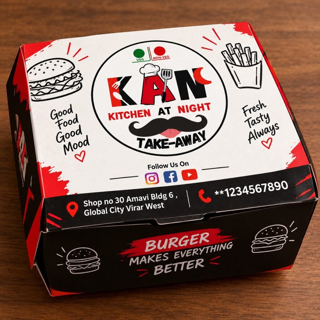 Kitchen at Night Special Burger